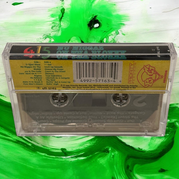 •415 - NU NIGGAZ ON THA BLOKKK• ~1991 OG PRESSING~ (CASSETTE TAPE) (1)