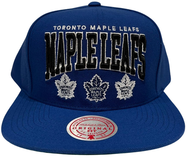 *Toronto Maple Leafs* snapback hats by Mitchell & Ness