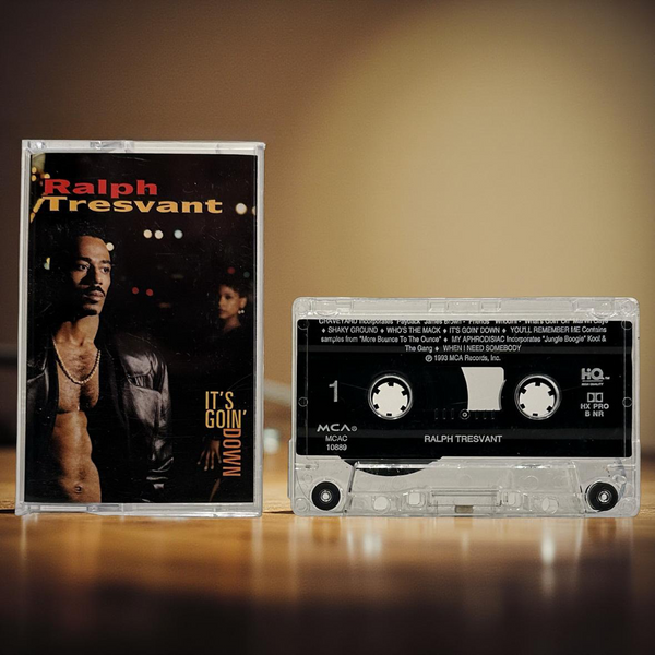 •RALPH TRESVANT -IT’S GOIN’ DOWN• ~1993 OG PRESSING~ (CASSETTE TAPE)