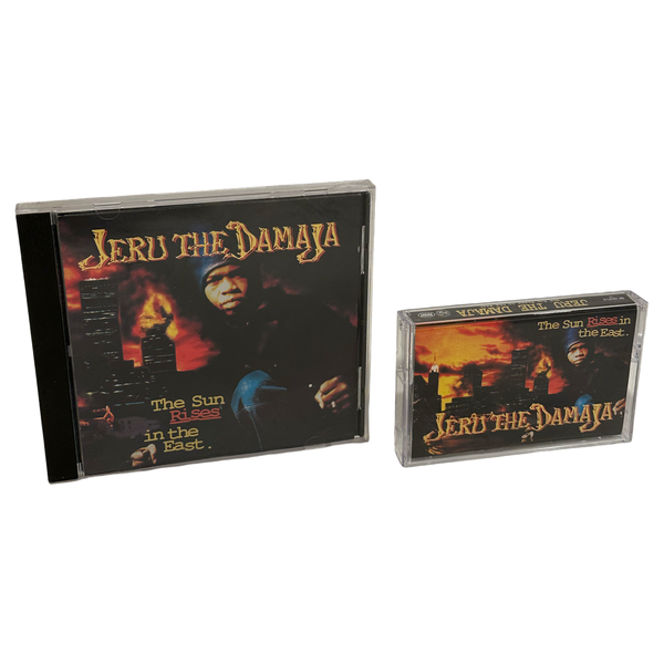 •JERU THE DAMAJA - THE SUN RISES IN THE EAST• ~1994 OG PRESSINGS~ (CD & CASSETTE TAPE)