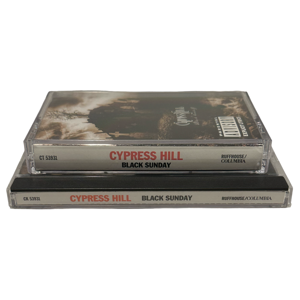 •CYPRESS HILL - BLACK SUNDAY• ~1993 OG CANADIAN PRESSINGS~ (CD & CASSETTE TAPE)