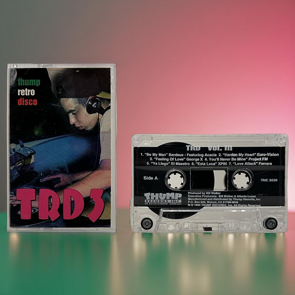 •TRD3 - THUMP RETRO DISCO VOL III• ~1994 OG PRESSING~ (CASSETTE TAPE)