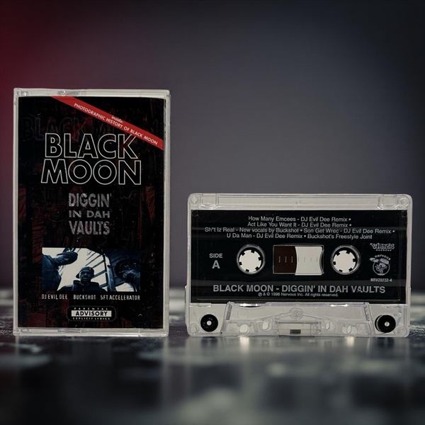 •BLACK MOON - DIGGIN’ IN DA VAULTS• ~1996 OG CANADIAN PRESSING~ (CASSETTE TAPE)