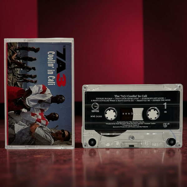 •THE 7A3 ~ COOLIN’ IN CALI• ~1988 OG PRESSING~ (CASSETTE TAPE) (2)