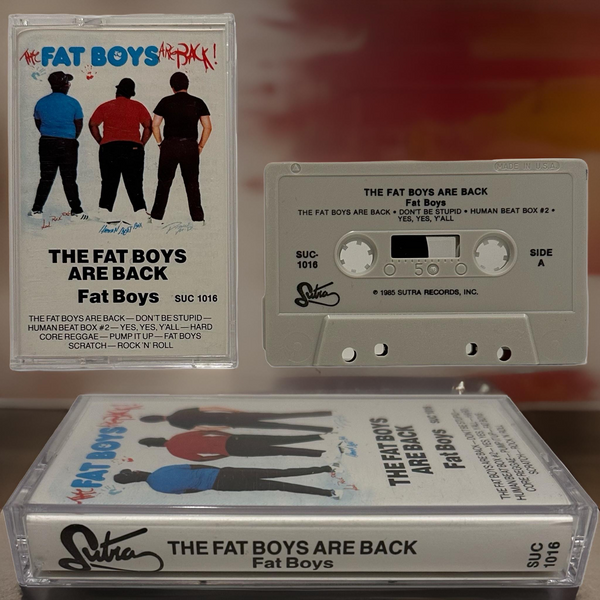 •FAT BOYS ~ THE FAT BOYS ARE BACK• ~1985 OG PRESSING~ (CASSETTE TAPE)