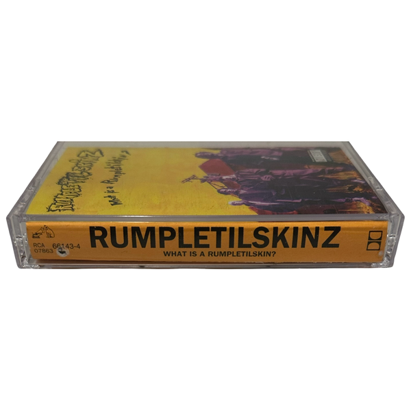 •RUMPLETILSKINZ - WHAT IS A RUMPLETILSKIN?• ~1993 OG PRESSINGS~ (PROMO CD & PROMO CASSETTE TAPE) (HOLE PUNCHES)