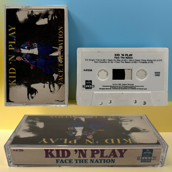 •KID ‘N PLAY - FACE THE NATION• ~1991 OG PRESSING~ (CASSETTE TAPE)