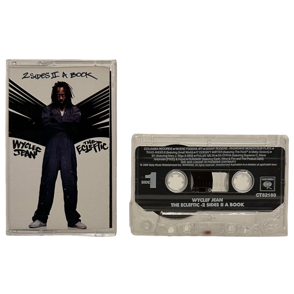 •WYCLEF JEAN - THE ECLEFTIC: 2 SIDES II A BOOK• ~2000 OG PRESSINGS~ (CD & CASSETTE TAPE)