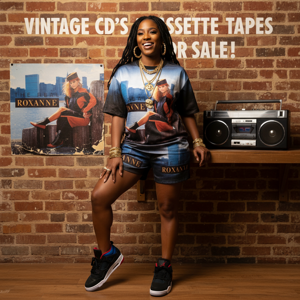 •THE REAL ROXANNE ~ ALBUM• ~1988 OG PRESSING~ (CASSETTE TAPE)