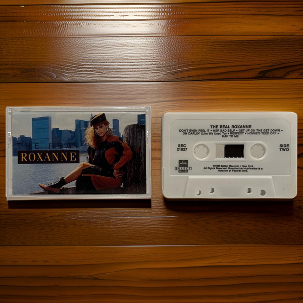 •THE REAL ROXANNE ~ ALBUM• ~1988 OG PRESSING~ (CASSETTE TAPE)