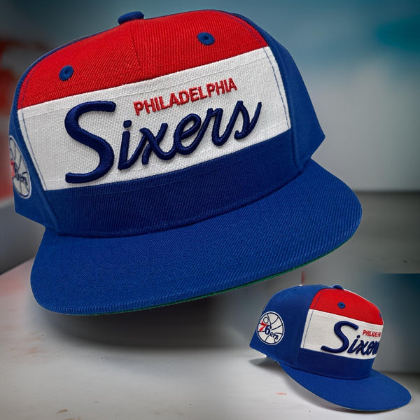 *Philadelphia 76’ers* ~Youth sized~ snapback hat by Mitchell & Ness