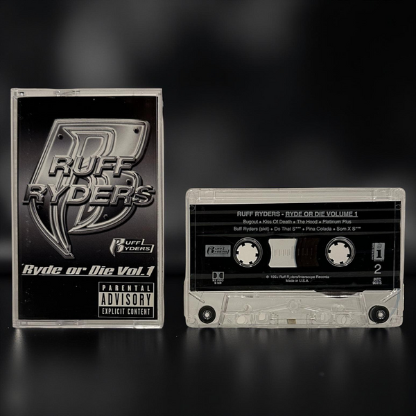 •RUFF RYDERS - RYDE OR DIE VOLUME 1• ~1999 OG PRESSING~ (CASSETTE TAPE)
