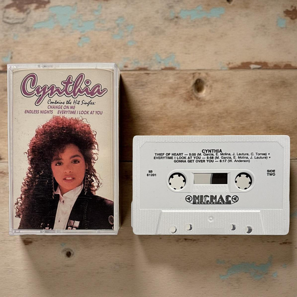 •CYNTHIA - CYNTHIA• ~1990 OG PRESSING~ (CASSETTE TAPE)