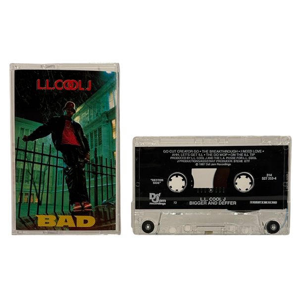 •L.L. COOL J ~ BAD• ~1987 OG PRESSINGS~ (CD & CASSETTE TAPE)