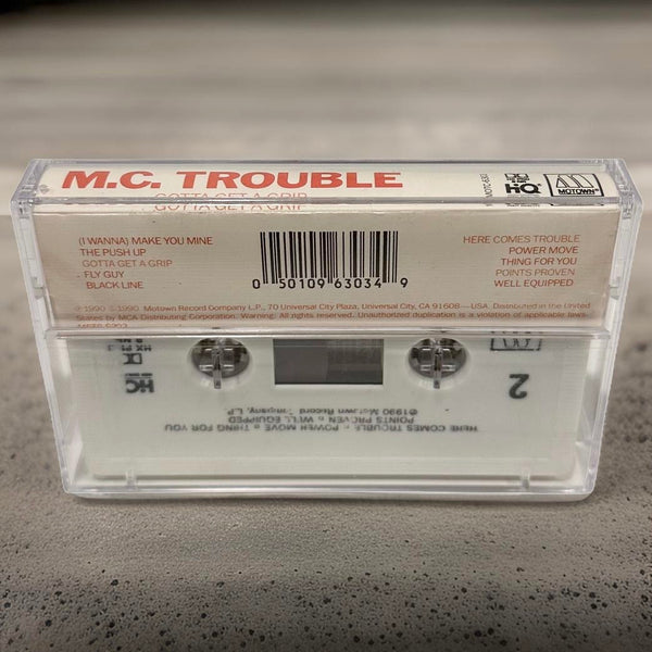 •M.C. TROUBLE ~ M.C. TROUBLE• (1990 OG PRESSING) (CASSETTE TAPE)