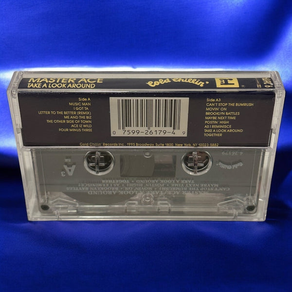 •MASTER ACE - TAKE A LOOK AROUND• ~1990 OG PRESSING~ (CASSETTE TAPE)