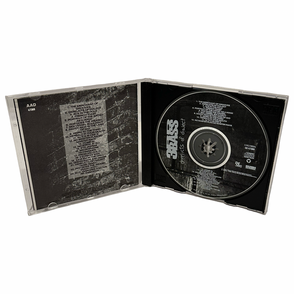 •3RD BASS ~ DERELICTS OF DIALECT• ~1991 OG PROMO WITH BARCODE PUNCH HOLE~ (CD)