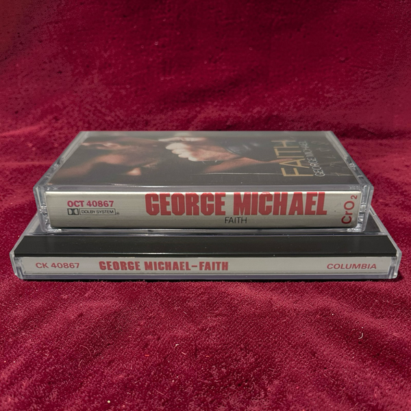 •GEORGE MICHAEL ~ FAITH• ~1987 OG CANADIAN PRESSINGS~ (CD & CASSETTE TAPE)