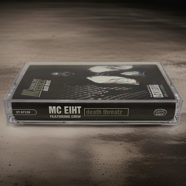 •MC EIHT ~ DEATH THREATZ• ~1996 OG PRESSING~ (CASSETTE TAPE)
