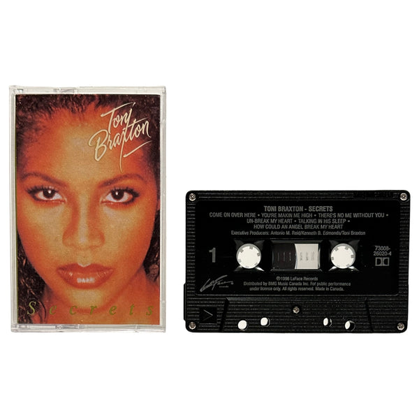 •TONI BRAXTON ~ SECRETS• ~1996 OG PRESSINGS~ (CD & CASSETTE TAPE)