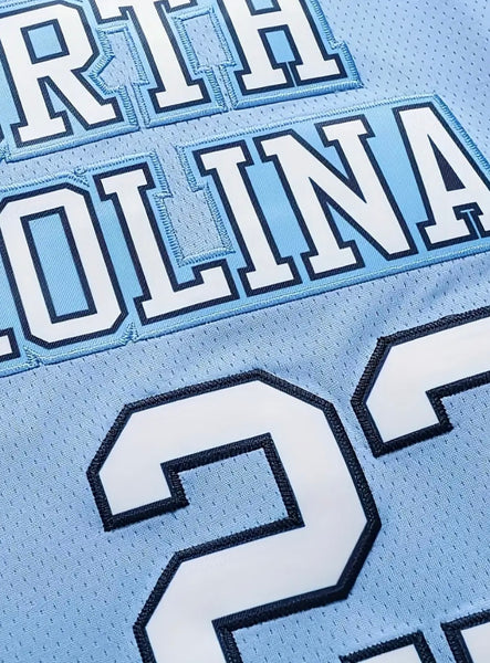 ^23 NORTH CAROLINA^ Basketball Jerseys (Stitched Logos & Numbers)