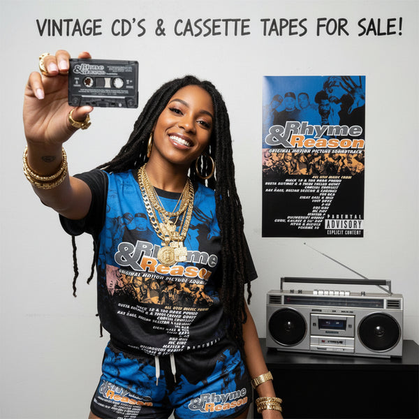 •RHYME & REASON ~ ORIGINAL MOTION PICTURE SOUNDTRACK• ~1997 OG PRESSING~ (CASSETTE TAPE)