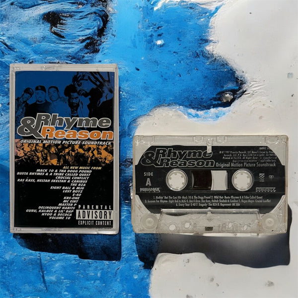 •RHYME & REASON ~ ORIGINAL MOTION PICTURE SOUNDTRACK• ~1997 OG PRESSING~ (CASSETTE TAPE)