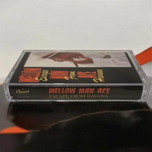 •MELLOW MAN ACE ~ ESCAPE FROM HAVANA• ~1989 OG PRESSING~ (CASSETTE TAPE) (1)