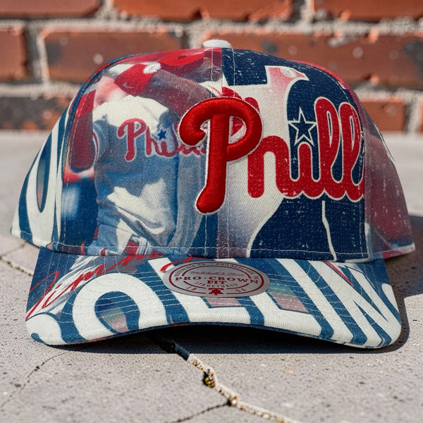 *PHILADELPHIA PHILLIES* Snapback hats by Mitchell & Ness (Pro Pinch Fit)