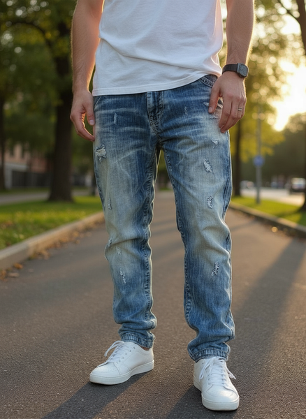 *BH Denim Jeans* ~30” X 30”~ (NOS)