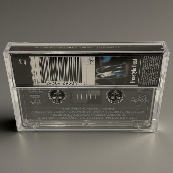 •CHEMICAL BROTHERS - DIG YOUR OWN HOLE• ~1997 OG CANADIAN PRESSING~ (CASSETTE TAPE)