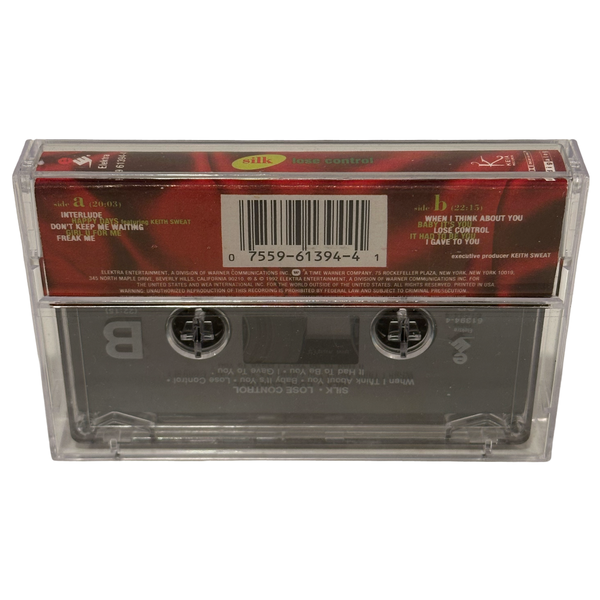 •SILK - LOOSE CONTROL• ~1992 OG PRESSINGS~ (CD & CASSETTE TAPE)