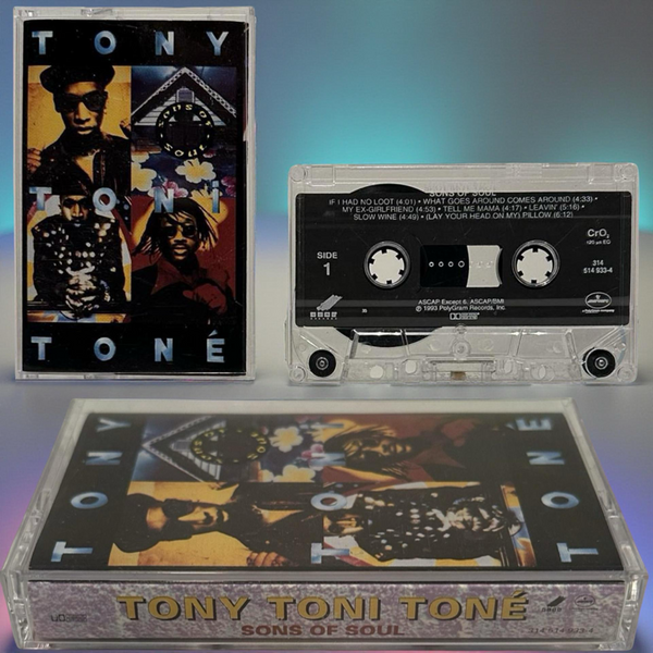 •TONY TONE TONI - SONS OF SOUL• ~1993 OG PRESSING~ (CASSETTE TAPE)