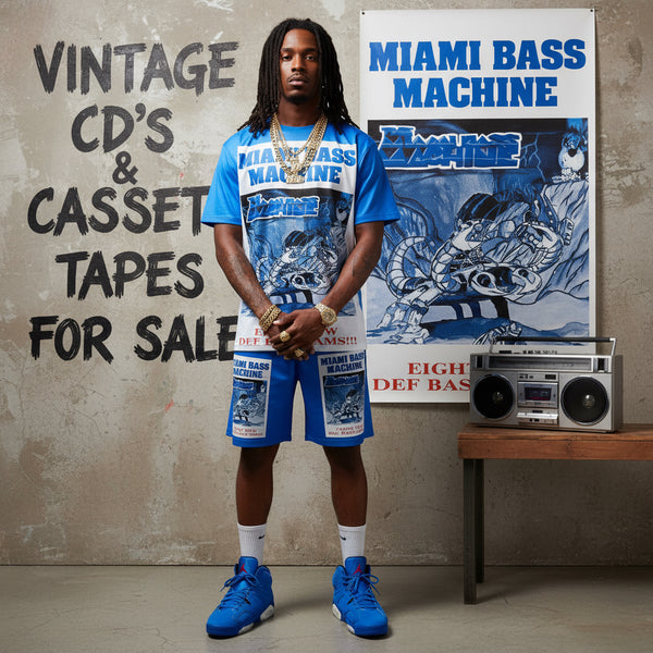 •MIAMI BASS MACHINE - MIAMI BASS MACHINE ~HTF 1989 OG PRESSING~ (CASSETTE TAPE)