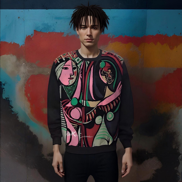^COKE BOYZ^ PICASSO CREWNECK SWEATSHIRT