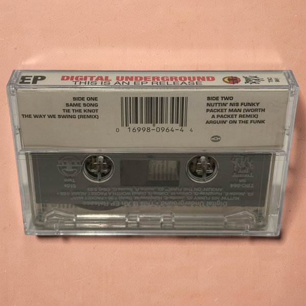 •DIGITAL UNDERGROUND ~ THIS IS AN EP RELEASE• ~1991 OG PRESSING~ (CASSETTE TAPE) (4)