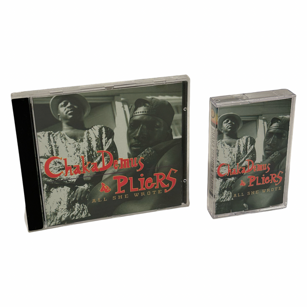 •CHAKA DEMUS & PLIERS - ALL SHE WROTE• ~1993 OG PRESSING~ (CD & CASSETTE TAPE)