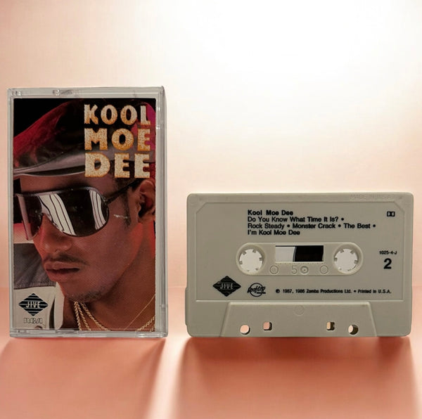 •KOOL MOE DEE - KOOL MOE DEE• ~1986 OG PRESSING~ (CASSETTE TAPE)