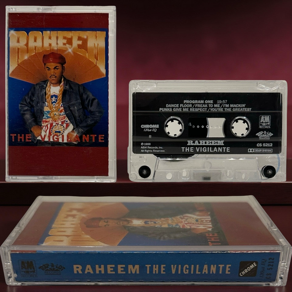 •RAHEEM - THE VIGILANTE• ~1988 OG PRESSING~ (CASSETTE TAPE) (2)