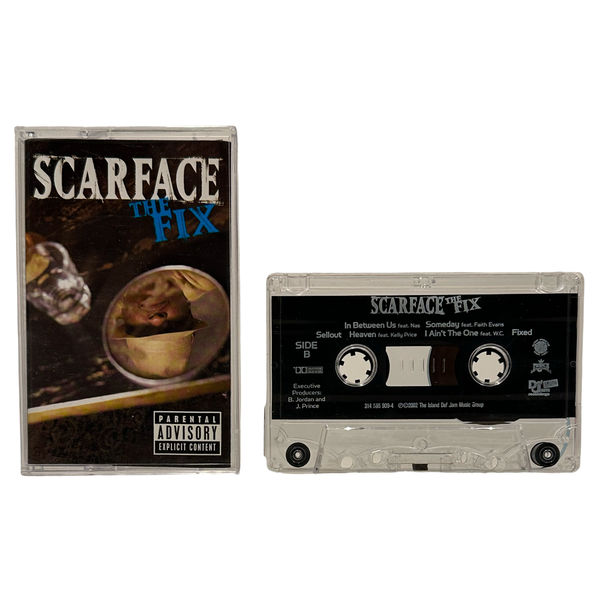 •SCARFACE - THE FIX• ~2002 OG PRESSING~ (CASSETTE TAPE)