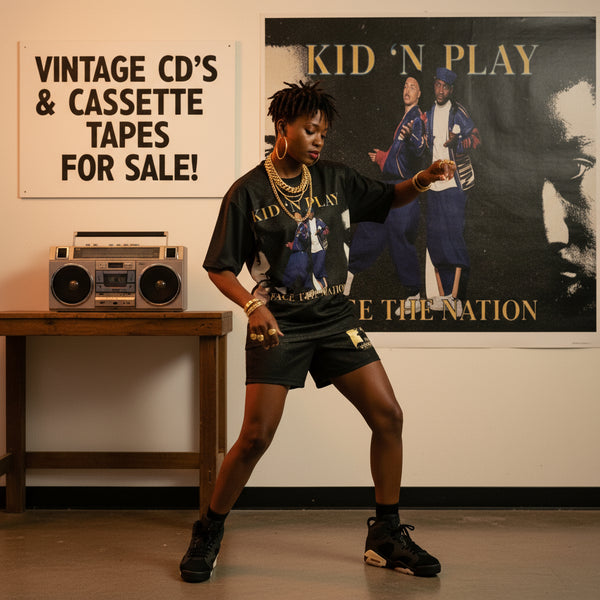 •KID ‘N PLAY - FACE THE NATION• ~1991 OG PRESSING~ (CASSETTE TAPE)