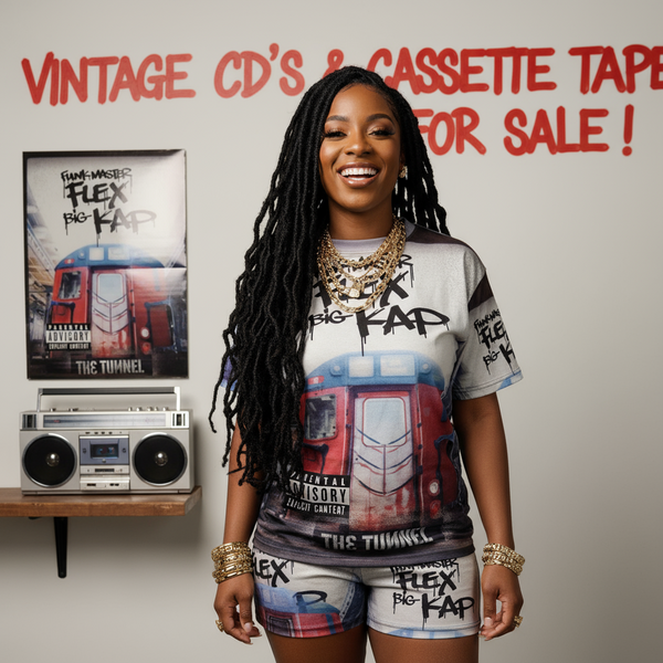 •FUNKMASTER FLEX & BIG KAP ~ THE TUNNEL• ~1999 OG PRESSING~ (CASSETTE TAPE)