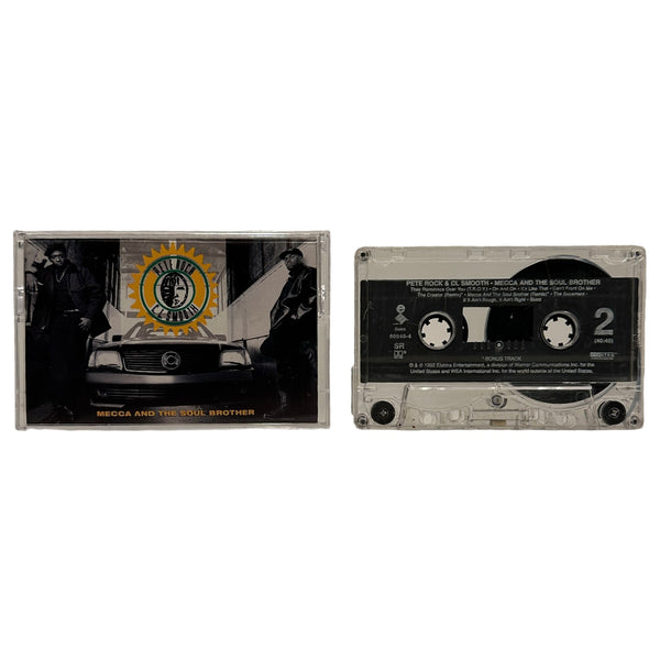 •PETE ROCK & C.L. SMOOTH - MECCA AND THE SOUL BROTHER• ~1992 OG PRESSINGS~ (CD & CASSETTE TAPE)