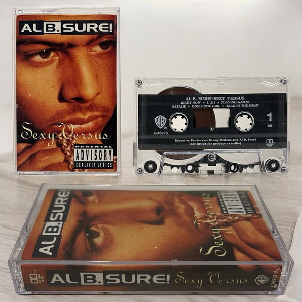 •AL B. SURE - SEXY VERSUS• ~1992 OG PRESSING~ (CASSETTE TAPE)