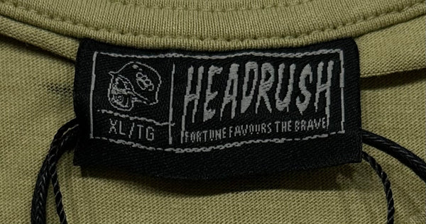 *HEADRUSH* (Green-Camo) ~Chosen Few~ (Embroidered) T-Shirts