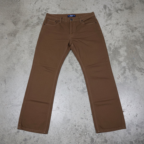 *REFLEX* (Brown) Denim Jeans (Waist 38”)
