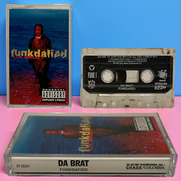 •DA BRAT - FUNKDAFIED• ~1994 OG PRESSING~ (CASSETTE TAPE)