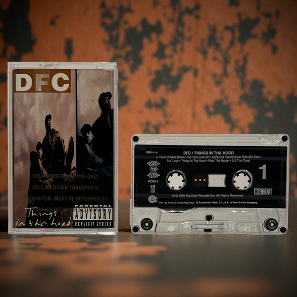 •DFC ~ THINGS IN THA HOOD• ~1994 OG PRESSING~ (CASSETTE TAPE)