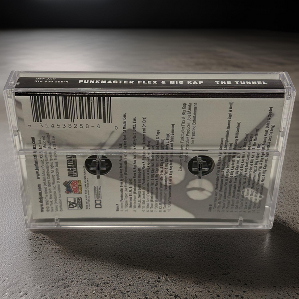 •FUNKMASTER FLEX & BIG KAP ~ THE TUNNEL• ~1999 OG PRESSING~ (CASSETTE TAPE)