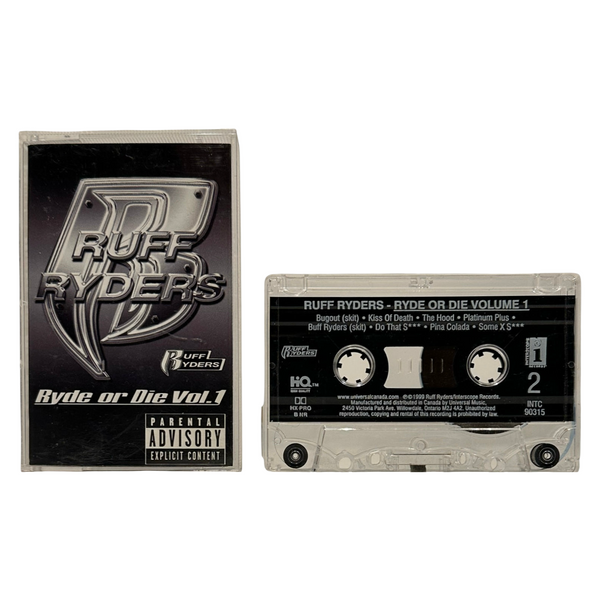 •RUFF RYDERS - RYDE OR DIE VOL.1• ~1999 OG PRESSINGS~ (CD & CASSETTE TAPE)